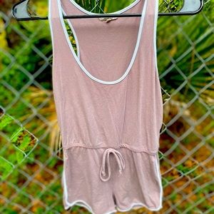 Heart&Hips Women’s Beige Romper Size Small
